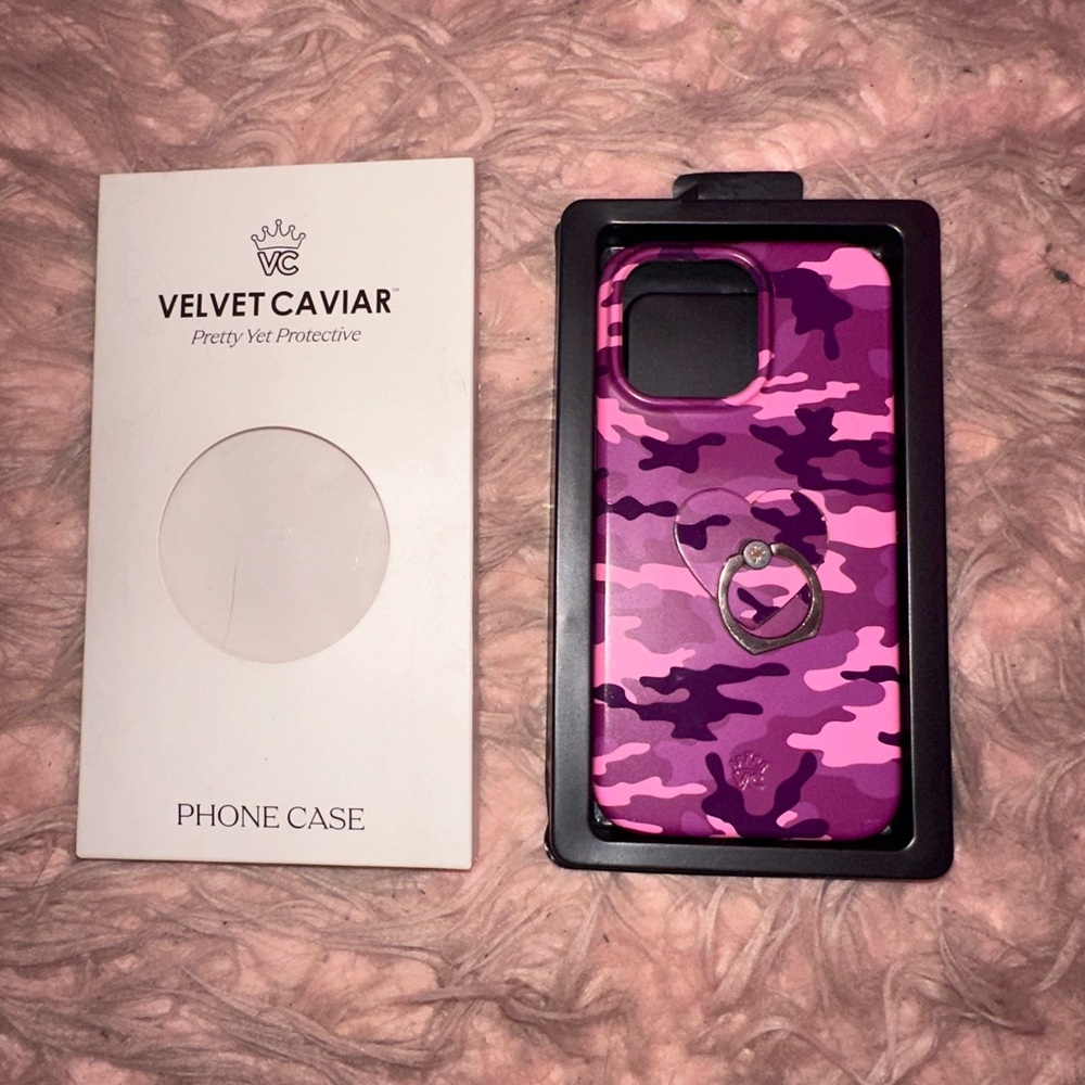 Velvet Caviar Phone Case & Ring